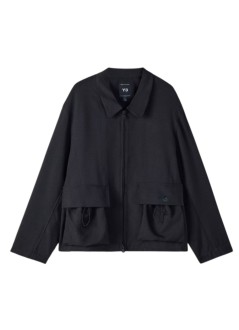 y3 outerwear hombre uni su blouson - ks7648 black