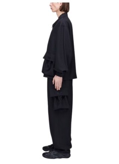 y3 outerwear hombre uni su blouson - ks7648 black