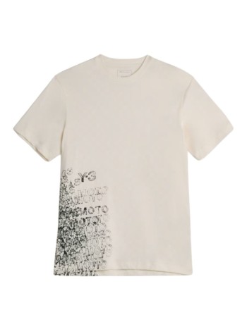 y3 t-shirt mangfx ss tee - kr2224 cwhite