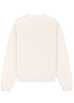 sporty & rich sudadera mujer horse knitted sweater - ws06565245wh37 3911
