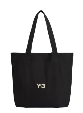 y3 tote many-3 canvas tote - kd4184 black