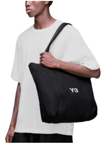 y3 tote many-3 canvas tote - kd4184 black 2