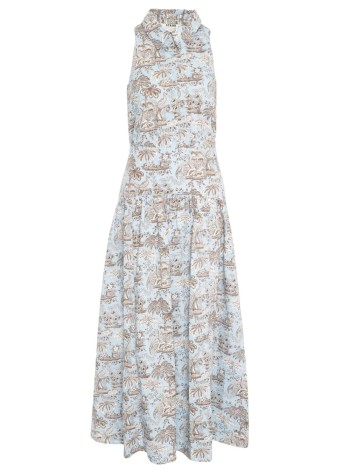 white christmas dresses STAUD ROMY DRESS HUNTINGTON STRIPE main image 0