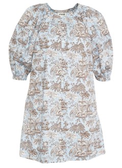 staud vestido mujer vincent mini dress - r26r2307sp sktl