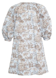 staud vestido mujer vincent mini dress - r26r2307sp sktl
