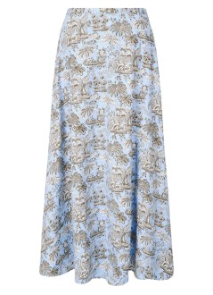 staud falda mujer axel skirt - r26r6138sp sktl