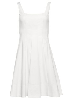 staud vestido mujer mini wells dress - 907502 wht