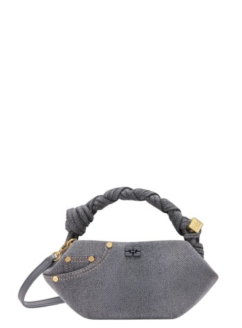 ganni crossbody womanbou mini denim - b2100047 175