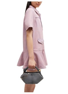 ganni crossbody womanbou mini denim - b2100047 175