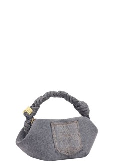 ganni crossbody womanbou mini denim - b2100047 175