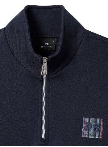 ps sudadera hombre mens reg fit half zip sweatshirt ps - m2r168tevp5606 blue 2