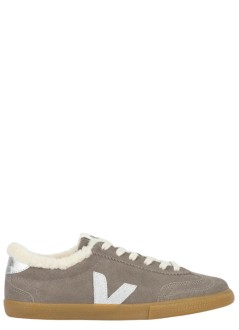 veja sneaker womanvolley winter - vu0321471 moonrock silver natural