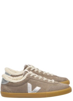 veja sneaker womanvolley winter - vu0321471 moonrock silver natural