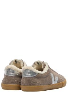 veja sneaker womanvolley winter - vu0321471 moonrock silver natural