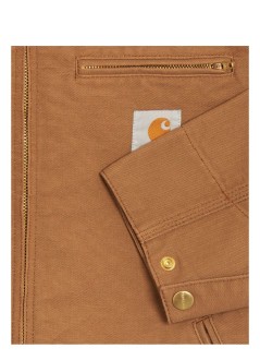 carhartt outerwear hombre detroit jacket 'dearborn' canvas - i033112 00s02