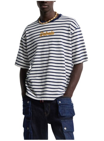 dsquared t-shirt manloose fit - s74gd1533d20107 001f 2
