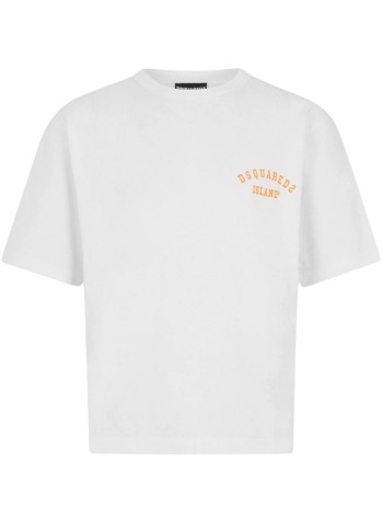 dsquared t-shirt manloose fit - s74gd1535d20103 100