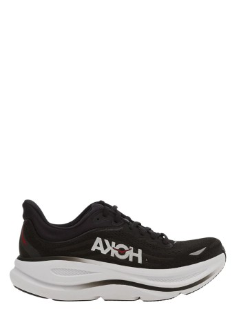 hoka one one sneaker hombre bondi 9 - 1162011 black vermillio