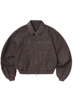 represent outerwear manroscoe bomber - mlm100544 whisky