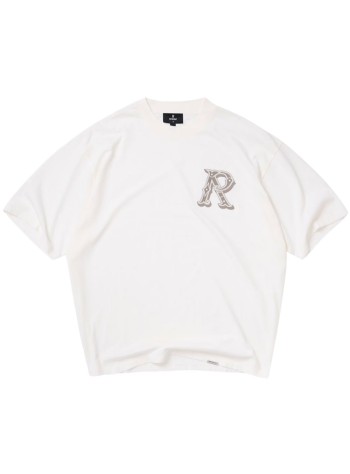 represent t-shirt manwestern initial t-shirt - mlm100595 flat white