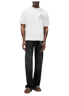 represent t-shirt manwestern initial t-shirt - mlm100595 flat white