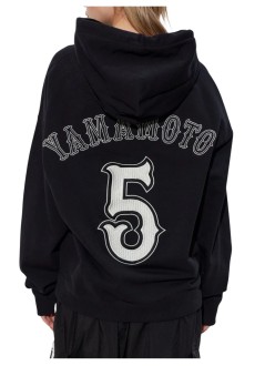 y3 sweater manel5 gfx hoodie - kq9305 black