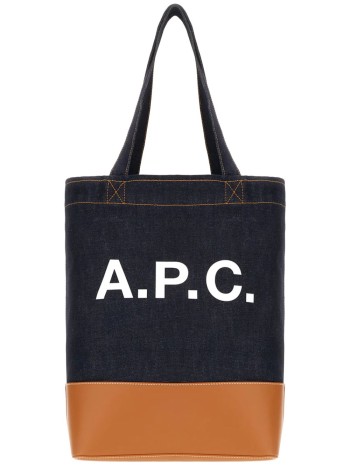 a.p.c. tote mantote axel - cohlom61444 caf