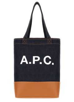 a.p.c. tote hombre tote axel - cohlom61444 caf