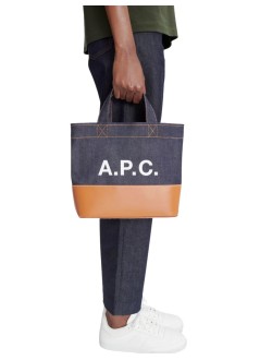 a.p.c. tote hombre tote axel mini - cohlom67009 caf