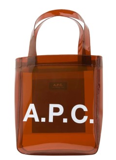 a.p.c. tote mantote lou small - puacdm67048 cae