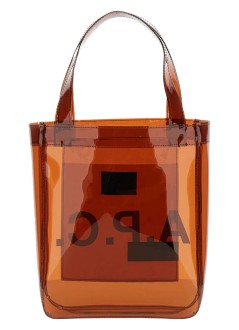 a.p.c. tote mantote lou small - puacdm67048 cae