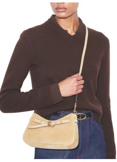 tory burch crossbody mujer romy zip top crossbody - 179955250 250