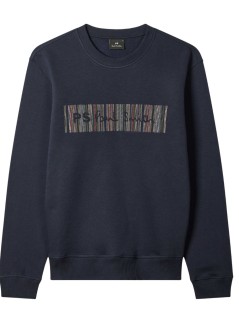 ps sweater manmens reg fit sweatshirt ps paul smith - m2r191zevp516049 blue
