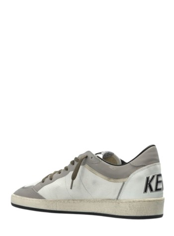 golden goose sneaker hombre ballstar nappa and leather upper leather toe and spur suede - gmf00832f008158 83255 2
