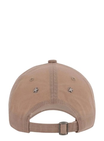 golden goose cap manjourney baseball cap/ washed canvas/ 78 patch - gup02696p002507 55164 2