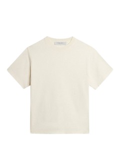 golden goose camiseta hombre relaxed fit t-shirt cotton jersey logo patch - gup01873p001576 11560