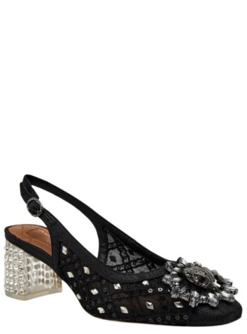 kurt geiger pump mujer chelsea c block sq sling - 5385500069 00