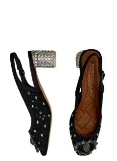 kurt geiger pump womanchelsea c block sq sling - 5385500069 00
