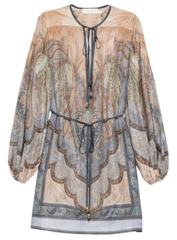 zimmermann t-shirt womanwanderlust tunic - 5807drs262 tpbl