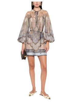 zimmermann t-shirt womanwanderlust tunic - 5807drs262 tpbl