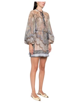 zimmermann t-shirt womanwanderlust tunic - 5807drs262 tpbl