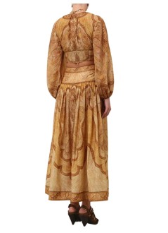zimmermann top womanwanderlust bodice - 6436trs262 tpmm