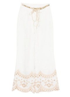 zimmermann pant  womanwanderlust flare pant - 5797prs262 ivo