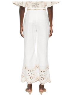 zimmermann pant  womanwanderlust flare pant - 5797prs262 ivo