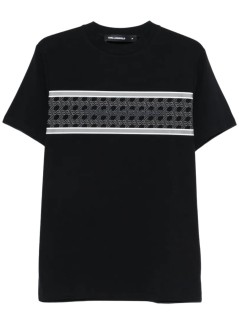 karl lagerfeld camiseta hombre t-shirt crewneck - 755037561221 690
