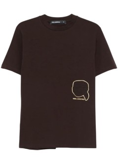 karl lagerfeld t-shirt mant-shirt crewneck - 755035561235 990