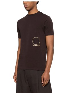 karl lagerfeld t-shirt mant-shirt crewneck - 755035561235 990