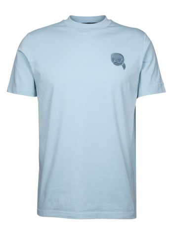 karl lagerfeld camiseta hombre t-shirt crewneck - 755023561235 990