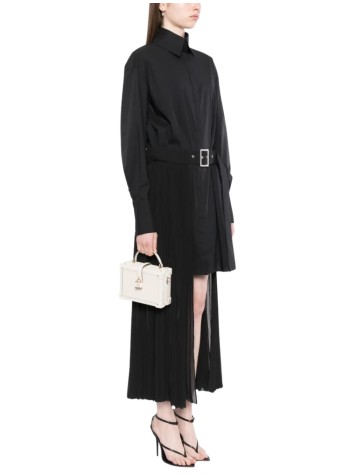 karl lagerfeld crossbody mujer k/autograph padlock sm trunk - b1w30100 110 2