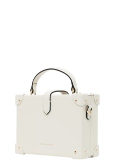 karl lagerfeld crossbody mujer k/autograph padlock sm trunk - b1w30100 110